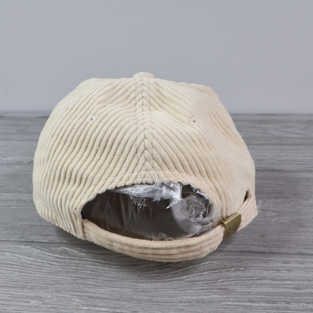 Rowing Blazers x Target Skull Crossbones Corduroy Hat Cap Cream Adjustable - Picture 3 of 7
